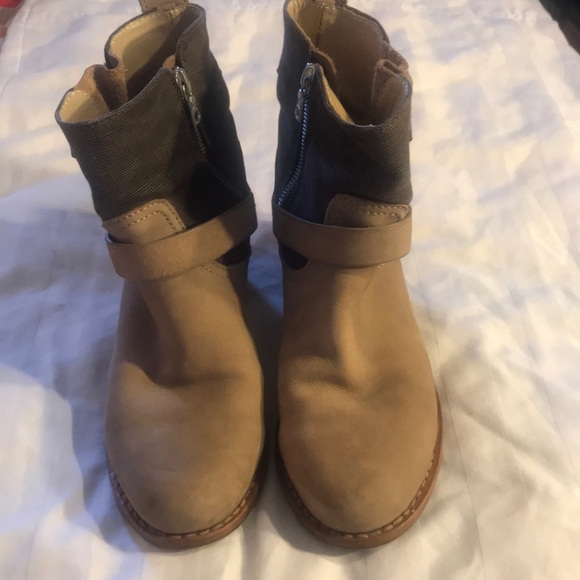 RAG & BONE booties ankle 36 6 5.5 boots zip buckle - Picture 2 of 6